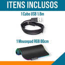 Mousepad gamer - RBG