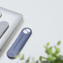 Suporte magnético para celular no Notebook